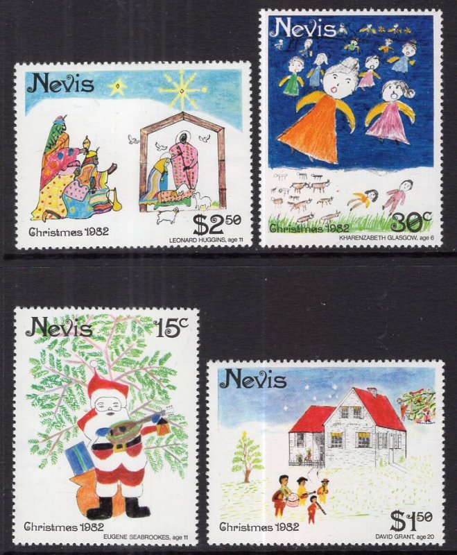 Nevis 159-162 Christmas MNH VF