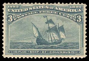 U.S. COLUMBIAN ISSUE 232  Mint (ID # 89913)