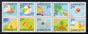 Sweden 1739-1748 Booklet Pane MNH VF