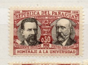 Paraguay 1939 Early Issue Fine Mint Hinged 50c. NW-175824