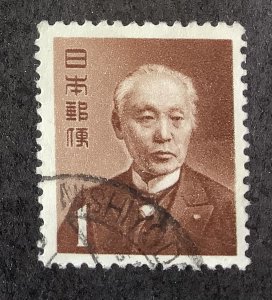 Japan 1952  Scott 557  used - 1y,  Hisoka Maeshima