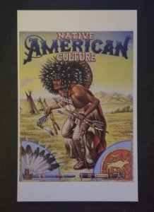 NATIVE AMERICAN CULTURE  US Postal Card MINT Unused Legends of the West z9068