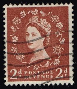 Great Britain #356 Queen Elizabeth II; Used (0.25)