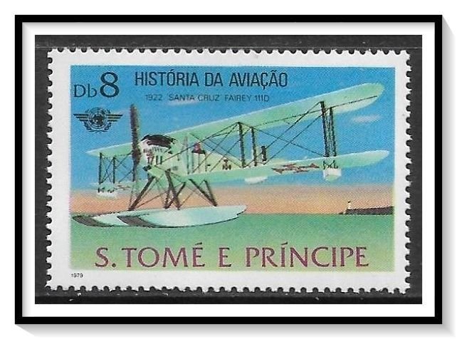 St Thomas #532 History Of Aviation MNH