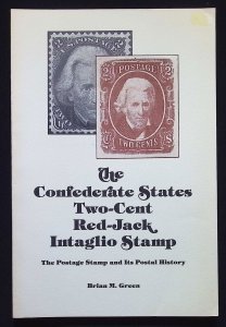 The Confederate States Two-Cent Red-Jack Intaglio Stamp by Brian Green (1983)