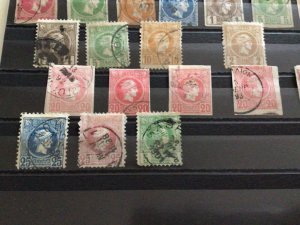 Greece early used stamps A10486