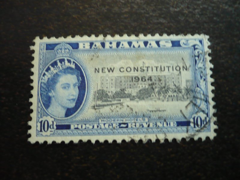 Stamps - Bahamas - Scott# 194 - Used Part Set of 1 Stamp