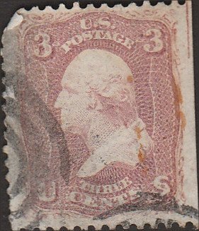# 65 Bright Rose Used FAULT George Washington