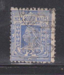 NEW SOUTH WALES Scott # 103 Used - Early Queen Victoria