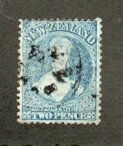 New Zealand  - SG# 113 Used / wmk large star    -     Lot 1223122