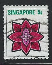 Singapore Used Scott cat.# 190