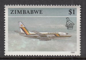 Zimbabwe 630 Airplane MNH VF