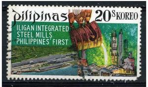 Philippines 1970 - Scott 1052 used - 20s, Steel Mills 