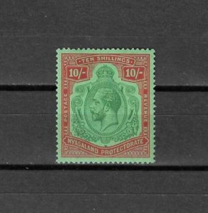 NYASALAND 1921/33 SG 113H MINT Cat £750