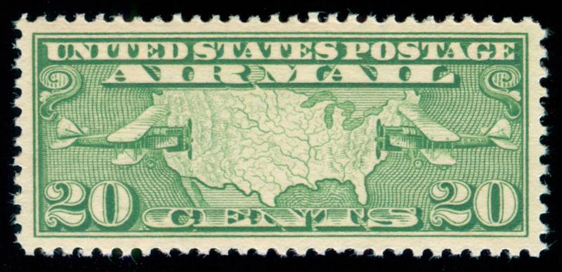 MOMEN: US STAMPS #C9 MINT OG NH PSE GRADED CERT SUP-98 