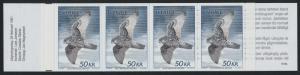 Sweden 1351a Booklet MNH Birds, Gyrfalcon