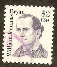 US #2195 $2 Great Americans Issue - William Jennings  Bryan