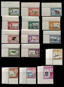 British Virgin Islands #144-158 QEII Definitive Set MNH OG No Faults CV$90.00