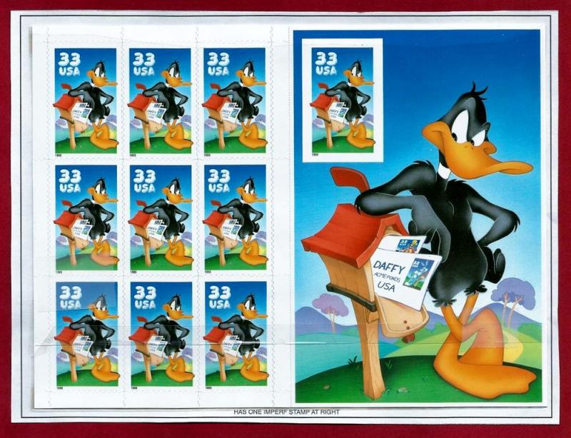 #3307 Daffy Duck Commemoratives MNH