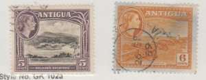 Antigua Scott #112-113 Stamp - Used Set