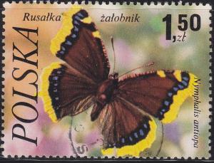 Poland 2230 Nymphalis Antiopa 1.50zł 1977