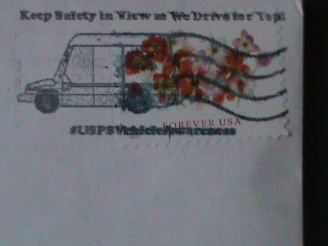 ​UNITED STATES- COMMERCIAL COVER-LOVELY-FOREVER GARDEN FLOWERS -VF-LAST ONE