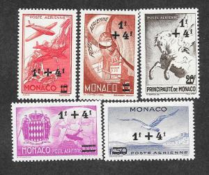 Monaco CB1-CB5 Mint!