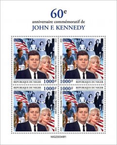 2024/03 - NIGER  - JOHN F KENNDY  I     4V    MNH **