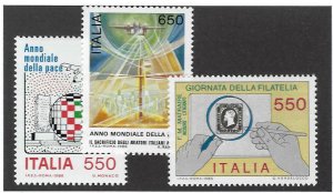 Italy SC#1699-1701 MNH VF.....Nice Opportunity!