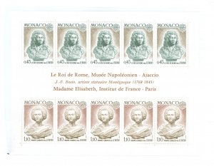 Monaco #904a Mint (NH) Souvenir Sheet (Europa) (King)