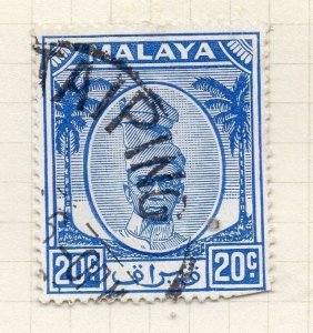 Malaya Perak 1950 Early Issue Fine Used 20c. 278419