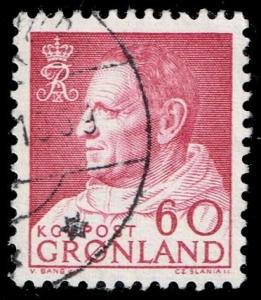 Greenland #60 Frederick IX; Used (0.45)