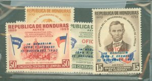 Honduras #C325-30  Single (Complete Set)