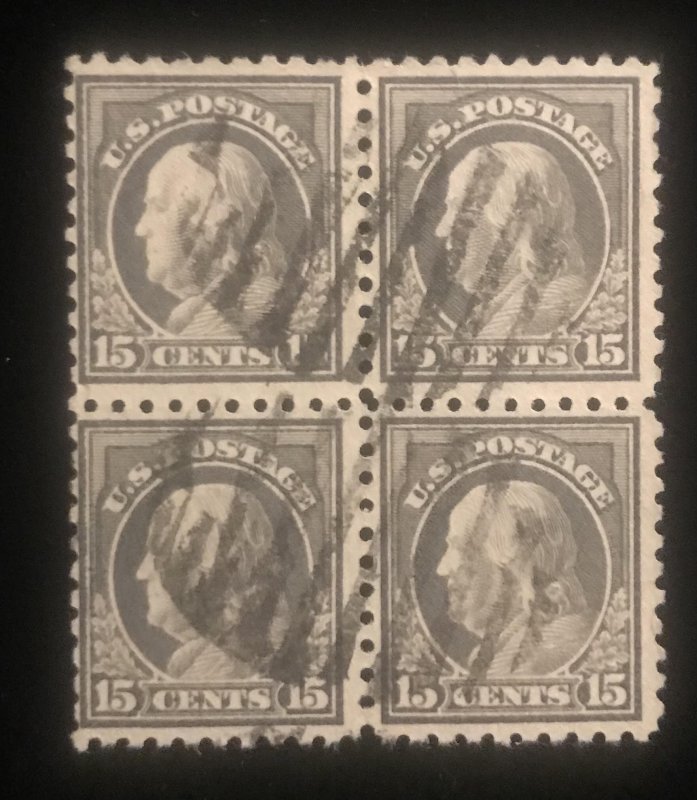 437 Used Block of 4, $70 Scott CV