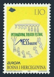 Bosnia & Herzegovina 299,MNH.Michel 128. EUROPE CEPT-1998.Theater Festival.