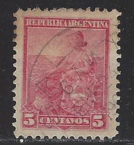 Argentina Scott # 127, used