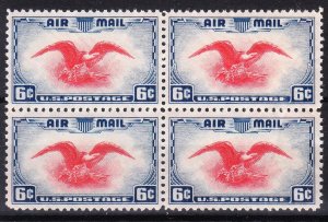 MOstamps - US #C23 Mint OG NH Block of 4 (gum bends) - Lot # HS-R221