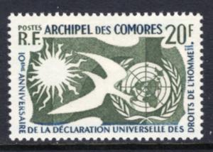 Comoro Islands 44 Human Rights MNH VF