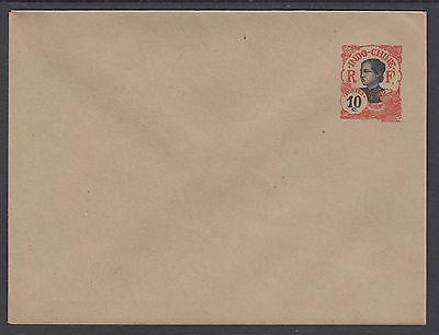 Indo-China H&G B16 mint 1908 10c Annamite Girl Envelope, VF