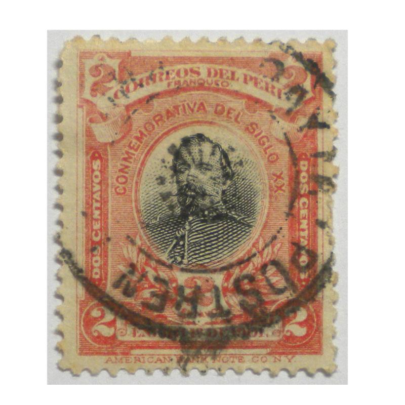 PERU STAMP 1901. SCOTT # 162. USED. # 1