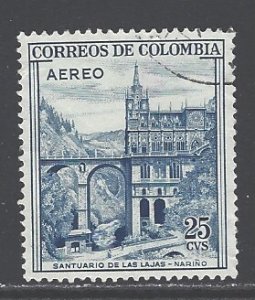 Colombia Sc # C307 used (RC)