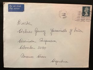 CM) 1989. UNITED KINGDOM. QUEEN ELIZABETH II. ENVELOPE SENT ARGENTINA. XF