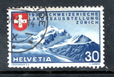 SWITZERLAND 252 National Expo 1939 - Zurich - Inscribed in German SCV $8.25