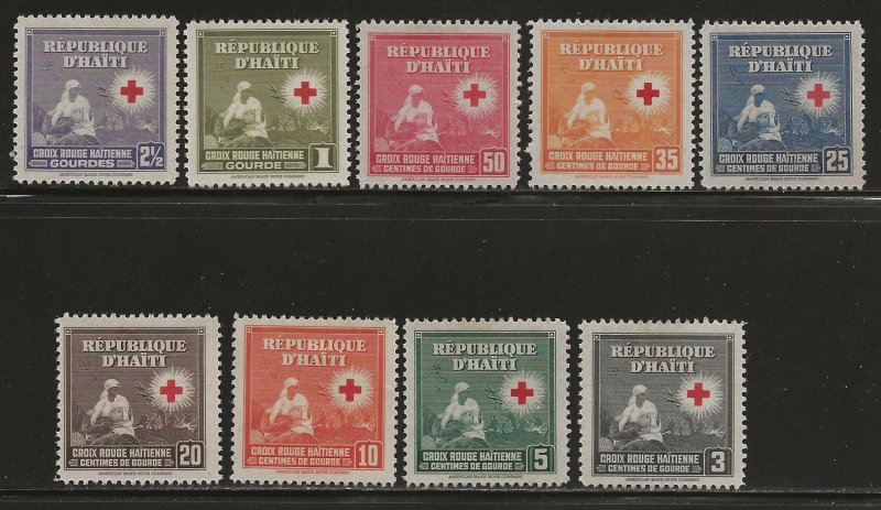 HAITI SC# 361-69  FVF/MOG