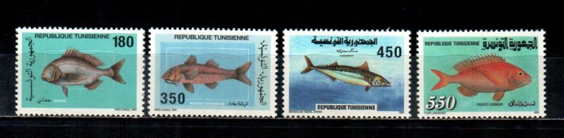 Tunisia #991-994  MNH  Scott $5.90