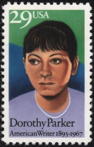 SC#2698 29¢ Dorothy Parker Single (1992) MNH