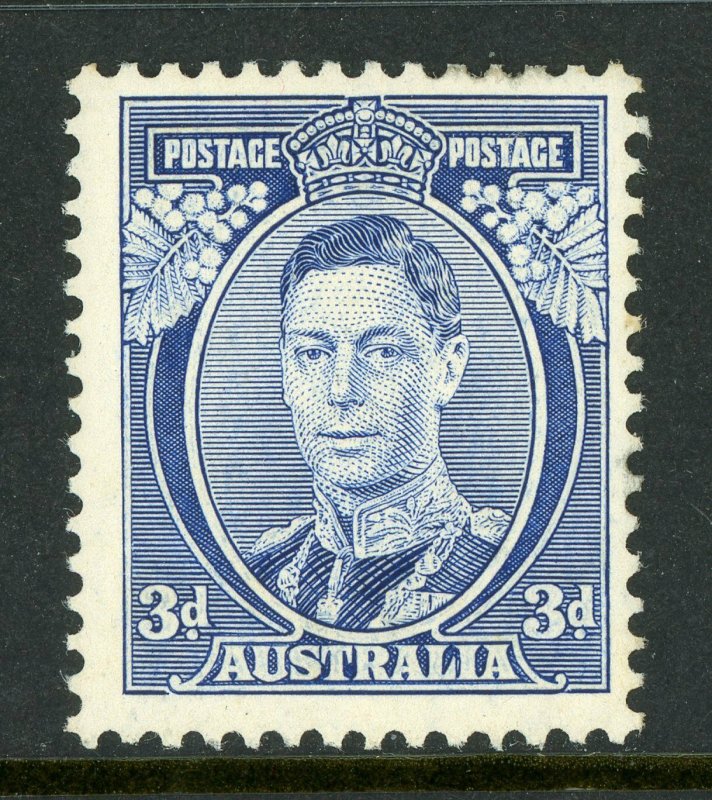 Australia 1937 KGVI DIE Ia ~ Scott # 170v/SG 168b Perf 13½x14 Mint V919 ⭐⭐⭐⭐