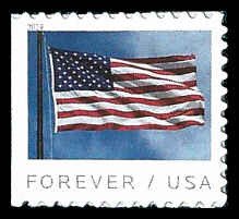 PCBstamps     US #5344 Bk Sgl {55c}Flag, MNH, (21)