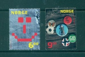 Norway - Sc# 1409-10. 2004 Childrens Stamps. MNH $4.75.