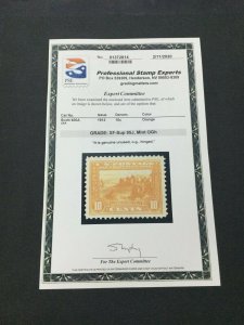 MOMEN: US STAMPS #400A MINT OGh PSE GRADED CERT XF-SUP 95J